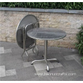 Outdoor folding tables and chairs combination terrace garden